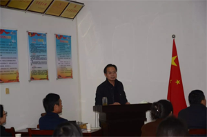 市委宣传部陈则仁常务副部长一行莅临云开·全站集团作弘扬社会主义核心价值观专题讲座