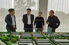 柴桑区赵区长及马回岭镇胡书记莅临云开·全站食品产业园视察工作